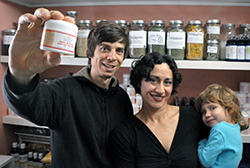 Good Body Products founders Chris and Trish Thomas (and Myla Sol Thomas)